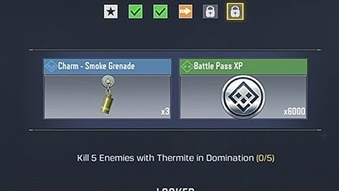 KILL 5 ENEMIES WITH THERMITE IN DOMINATION IN COD MOBILE