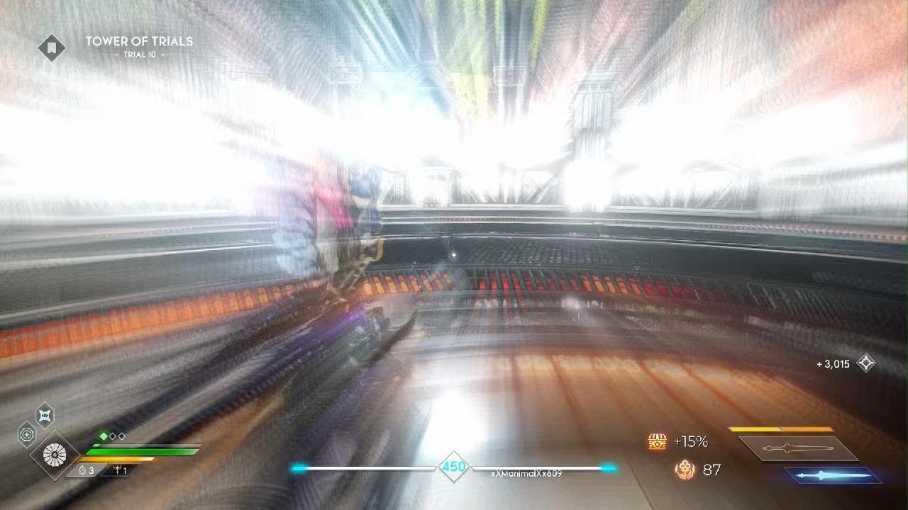 Godfall Aegis horn. Air build.