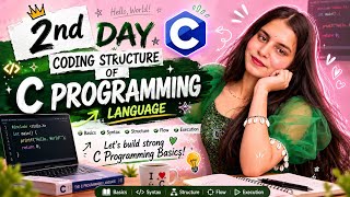 C Programming Day 2 | Structure of a C Program for Beginners
