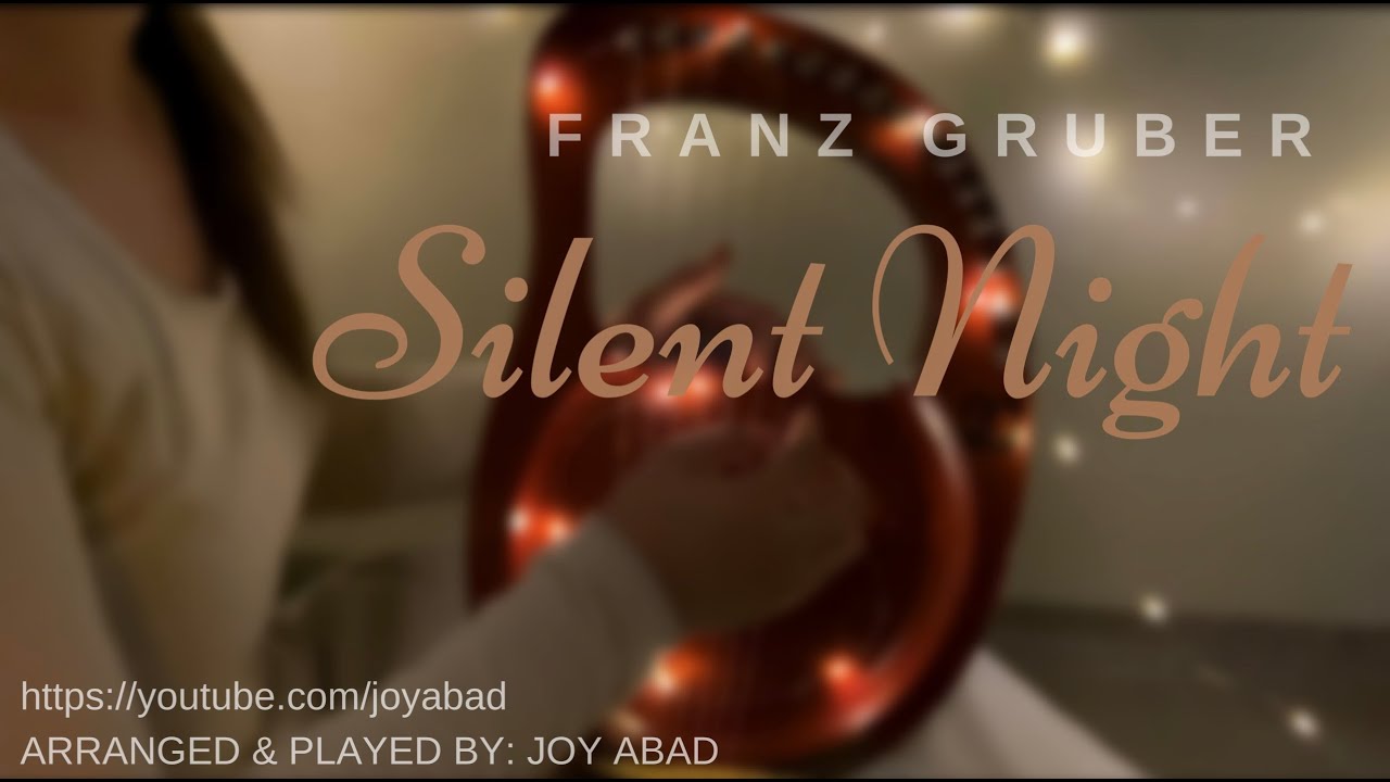 [CC-TABS] FRANZ GRUBER | SILENT NIGHT | LYRE HARP COVER WITH TABS | JOY ABAD