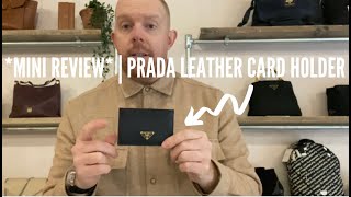 PRADA LEATHER CARD HOLDER | LUXURY SHOPPING HAUL | BICESTER VILLAGE | LUXURY SHOPPING