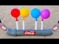 Awesome Reactions with Coca-Cola and Mentos - Volcano Eruption