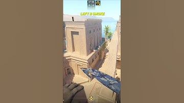 How To Smoke Left B Side Anubis 2024 #shorts #cs2