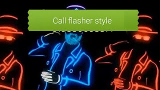 Color flash launcher call screen theme fantastic  show screenshot 4