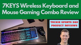 7KEYS Wireless Keyboard and Mouse Gaming Combo Reviewπ²π»