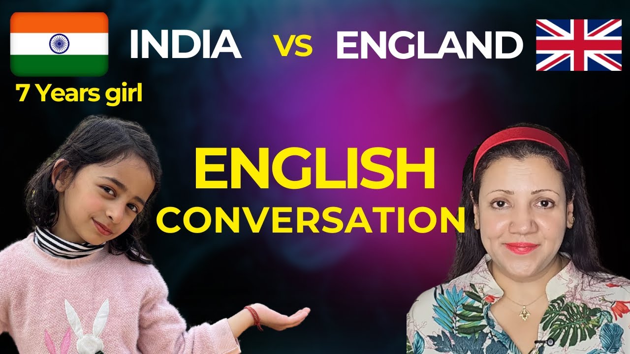 Indian Kid vs British Teacher || 7-Year-Old Indian Girl’s English Conversation with a British Ma’am