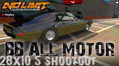 BIG BLOCK ALL MOTOR SMALL TIRE || NO LIMIT DRAG RACING 2.0 TUNE || SPLIT BUMPER