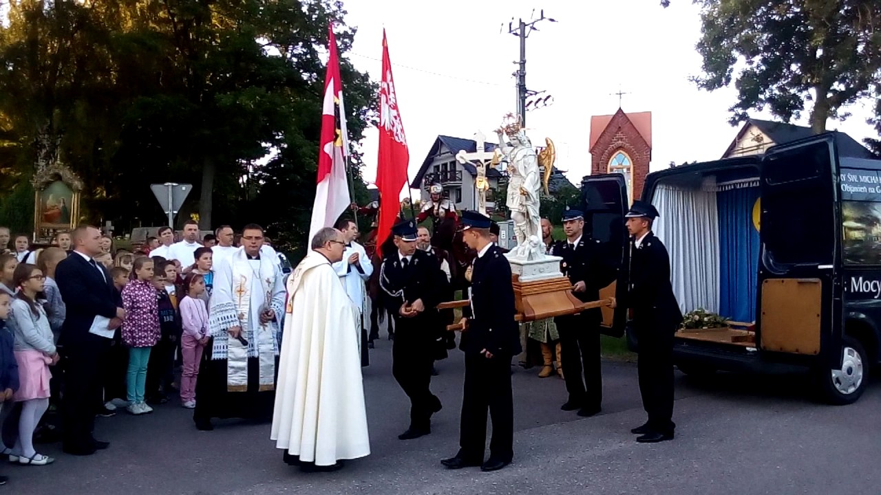 Nawiedzenie Figury św. Michała Archanioła - Sanktuarium Matki Bożej Królowej Kaszub w Sianowie