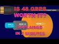 Do i need 48 gbps or 40 gbps for 8k content bzbgear explains in 2 minutes