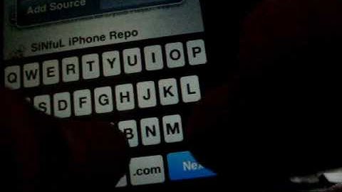 How to get icy on jailbroken ipod touch