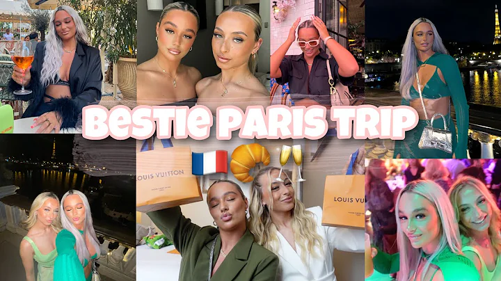bestie trip to paris  | louis vuitton treats, a lo...