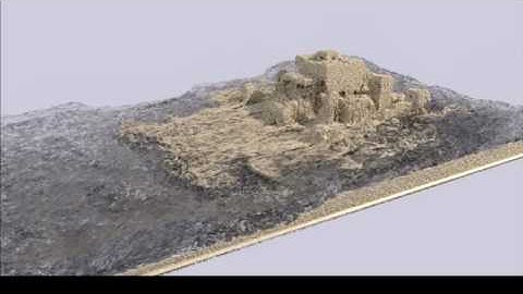 FLIP-Based Sand Castle Simulation