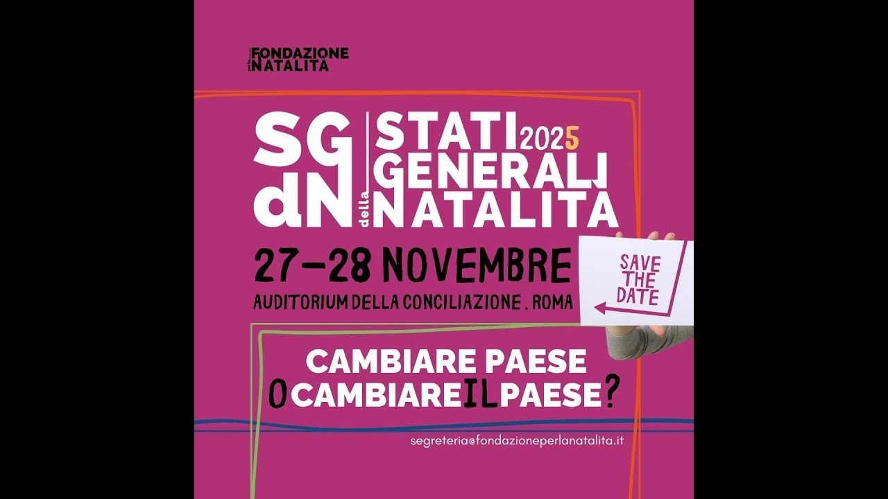 Stati Generali della Natalità - V edizione, 27 Novembre - sessione mattutina