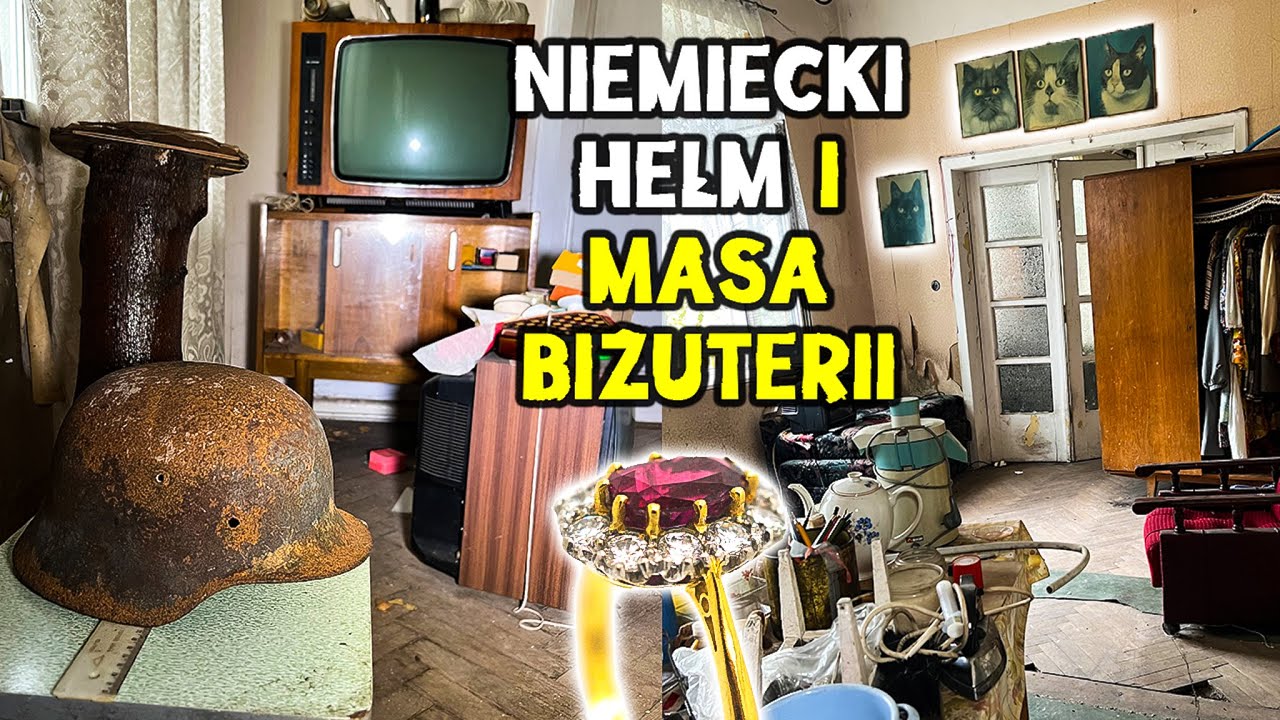 OPUSZCZONY DOM Z BIŻUTERIĄ I NIEMIECKIMI RELIKTAMI - Urbex POV
