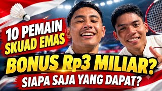 SIAPA SAJA YANG BERHAK TERIMA BONUS 3 MILYAR DARI PEMERINTAH RI? 