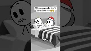 When you really don’t care anymore 😒 #stickvibes  #stickanimation  #stickfigure re #stickman