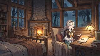 Cozy Forest Cabin Anime LoFi 🔥 Study, Relax & Sleep Music | 2 Hour Calm Mix screenshot 5