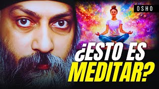 Osho y la MEDITACIÓN REAL: Olvida la Meditación Trascendental