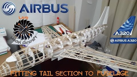 RC AIRBUS A320 - Fitting Wings & Tail Section To Fuselage|Part 5