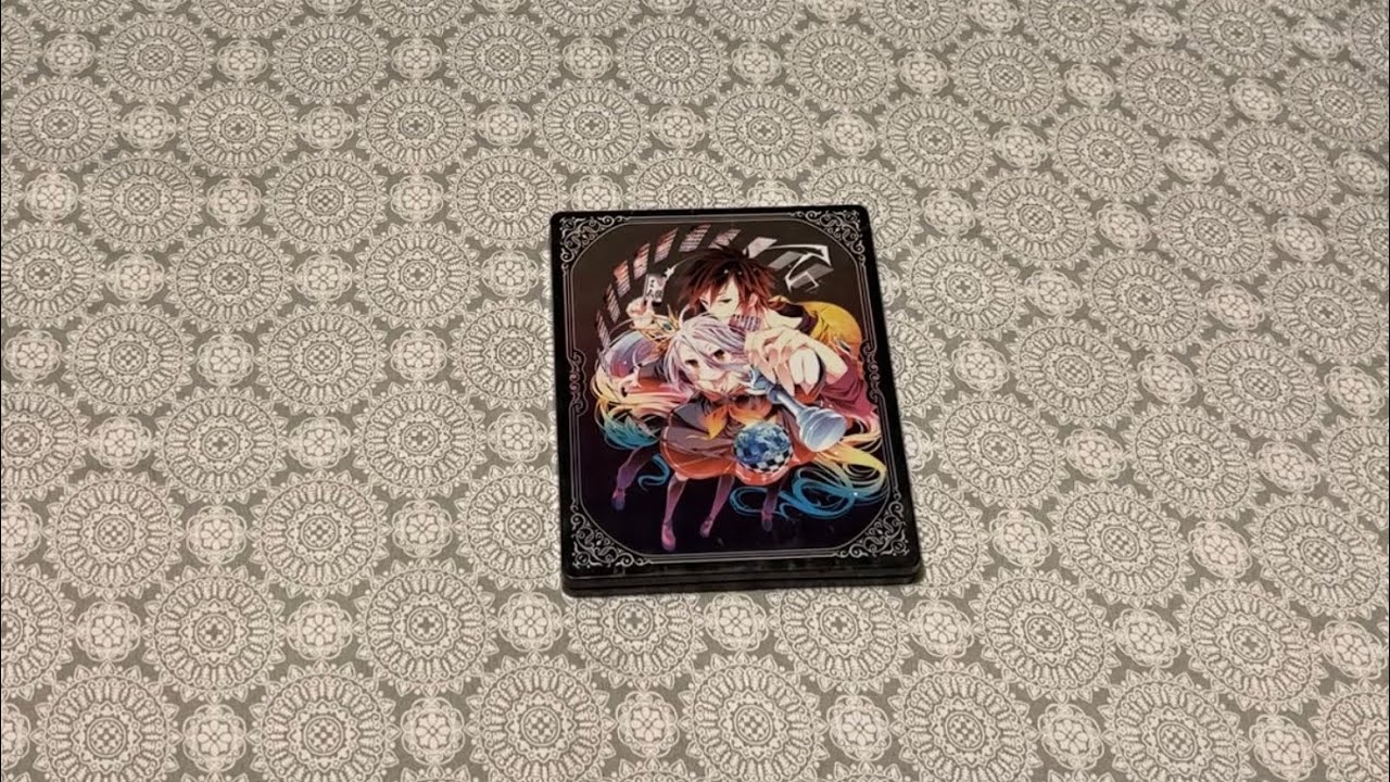New No Game No Life SteelBook Collectors Edition Unboxing