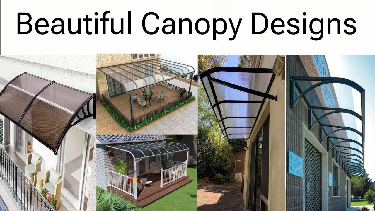 Beautiful Canopy Designs || Front Door Window Conopy Ideas || World ...