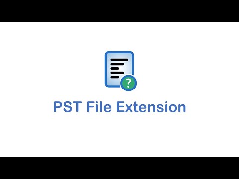 What is PST File Extension and Supported Applications?