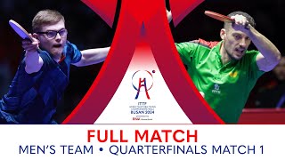 FULL MATCH | LEBRUN Alexis vs FREITAS Marcos | MT QF | #ITTFWorlds2024