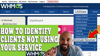 how to identify clients not using your service in whmcs? [step by step]☑️