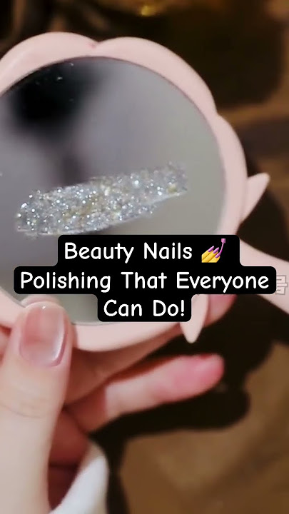 How To Get Shiny Nails At Home Fast!