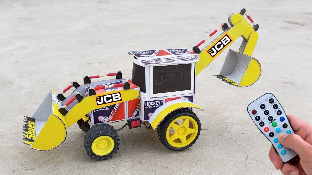 How to make matchbox jcb easy Machis ki jcb kaise banti hai Village