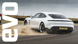 Porsche Taycan Turbo S - how fast is the electric Porsche on track? | evo LEADERBOARD