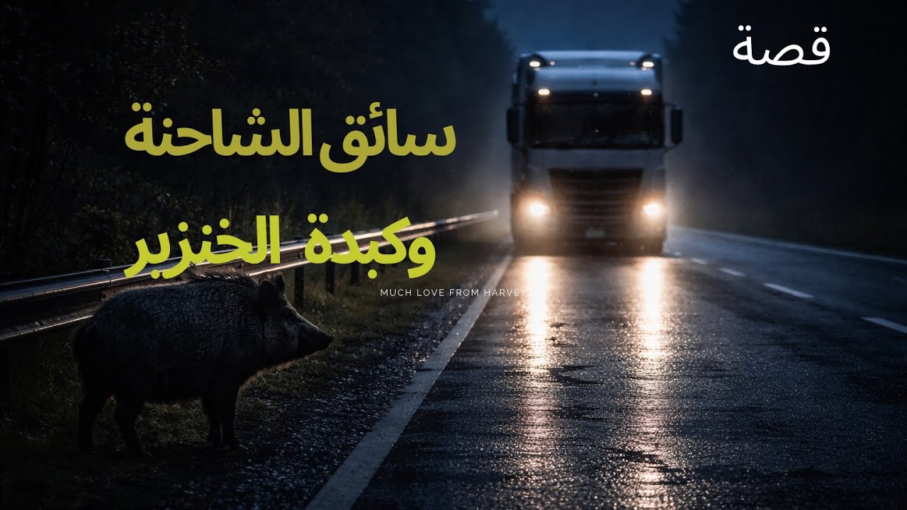 سائق الكامِيون والجني!!! 