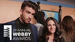 Hasan Piker and Nomiki Konst on the Red Carpet at the 21st Annual Webby Awards