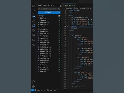 How to Push code to GitHub using visual studio | @codingWithBhemu #html ...