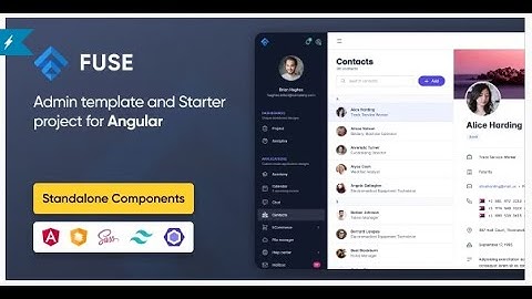Fuse   Angular 16+ Admin Template
