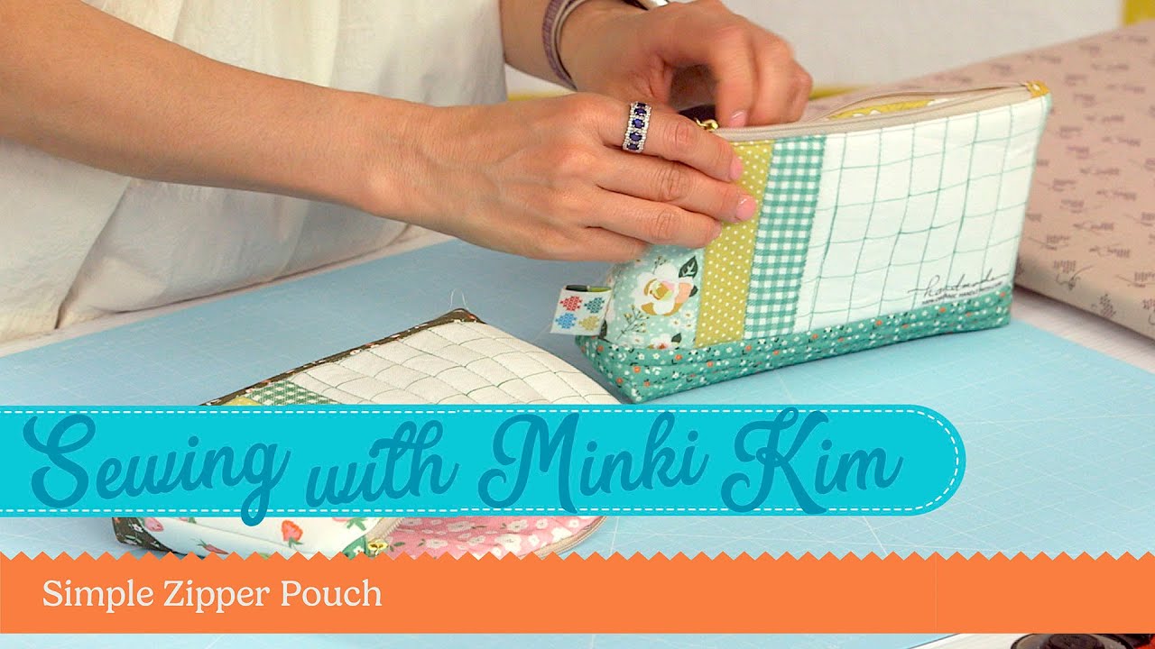 Simple Zipper Pouch with Minki Kim