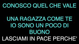 Video thumbnail of "Vasco Rossi   Un Ragazzo Di Strada - Karaoke - Mp3"