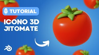 3D Tomato Icon | Tomato 3D Icon | Blender 4.5