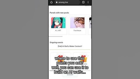 How to build an [AI WAIFU] courtesy among.live