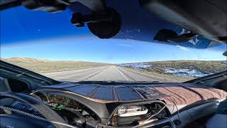 Driving from Rawlins to Casper, Wyoming | Scenic Route 287 POV