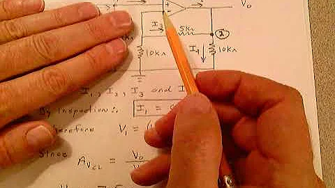 Analyzing Operational Amplifier Circuits by Prof Skip Laratonda. Tutoring available, see link below:
