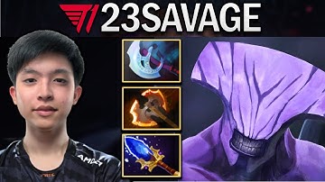 T1.23SAVAGE FACELESS VOID WITH AGHANIMS-BATTLEFURY - DOTA 2 GAMEPLAY