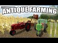 FARMING SIMULATOR 2017 | ANTIQUE FARMING | 2 ROW CORN PICKER + MODEL A