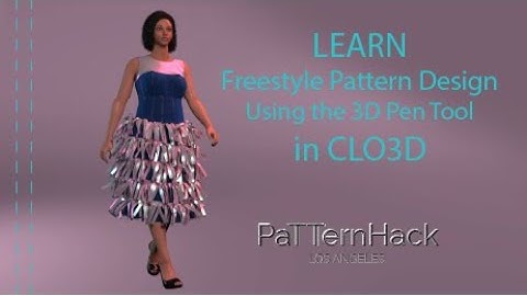 CLO3D Mess-Around Mondays EP-03 | Freestyle Drafting 3D Pen Tool – Beginner-Friendly #CreateWithCLO