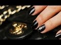 Chanel Quilted 3D Nail Art