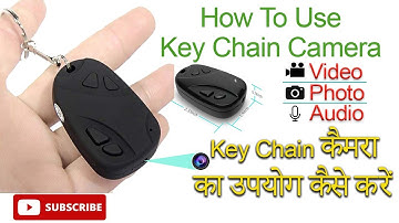 How To Use 808 Key Chain DVR Spy Camera Key Chain का उपयोग कैसे करें #Hindiहिंदी