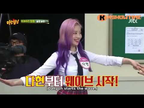 Knowing Brothers  Ep 152 - Min Kyung Hoon continue wave dance with TWICE