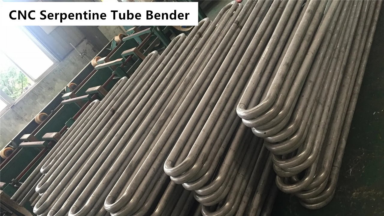 CNC Serpentine Tube Bender,heat exchanger tube bending machine YouTube