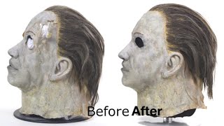 Halloween 5 Michael Myers ORIGINAL Mask Restoration by TomSpinaDesigns 58,844 views 9 years ago 1 minute, 33 seconds