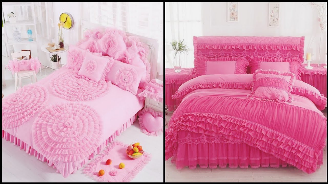 Romentic and beautiful bedroom ,bed cover,ideas for new couple must